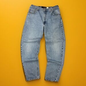 VTG 90s Levi's 520 Special Reserve Loose Tapered Jeans Made USA Dad  (Fit 34x34)